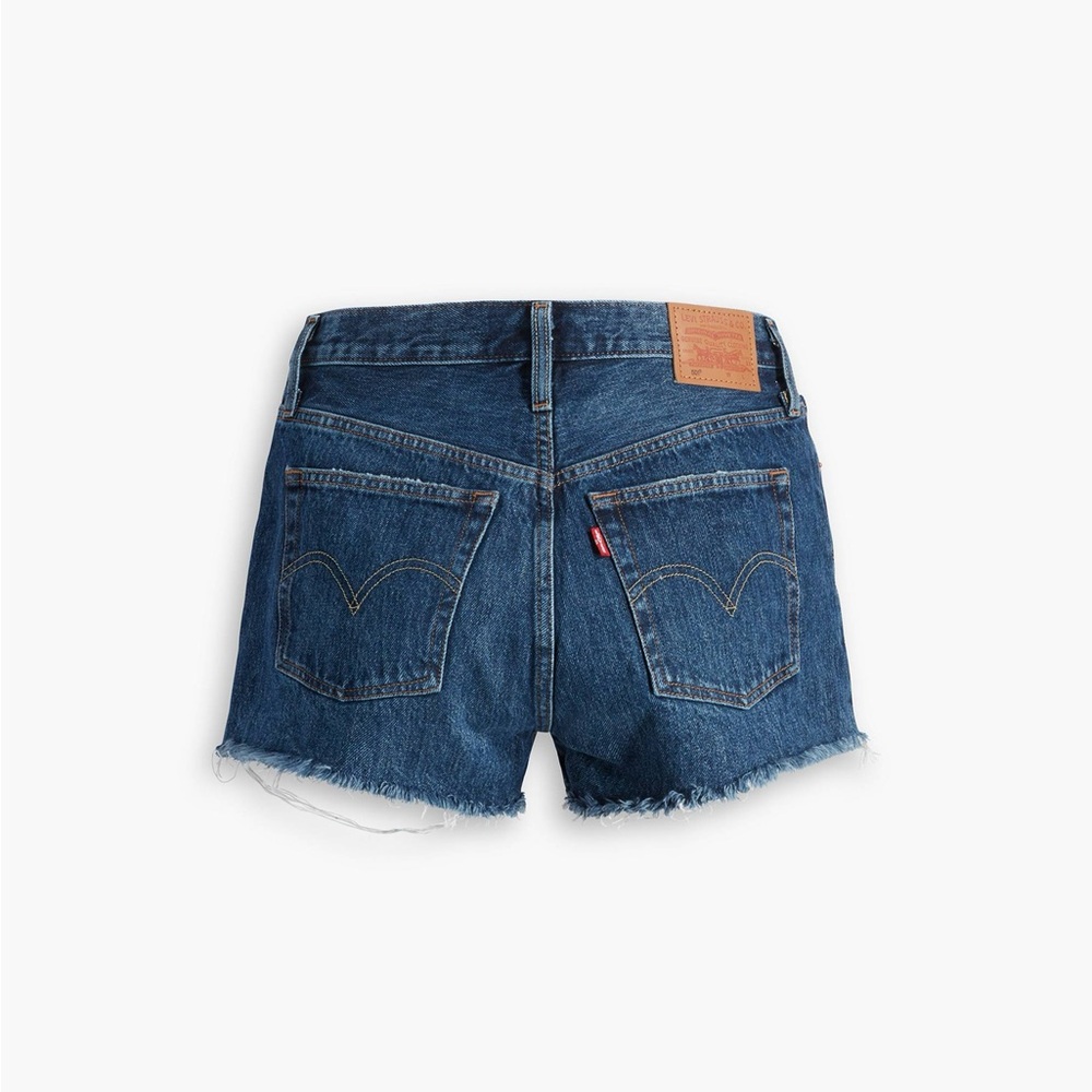 Levi's 501 Women's Blue Denim Shorts